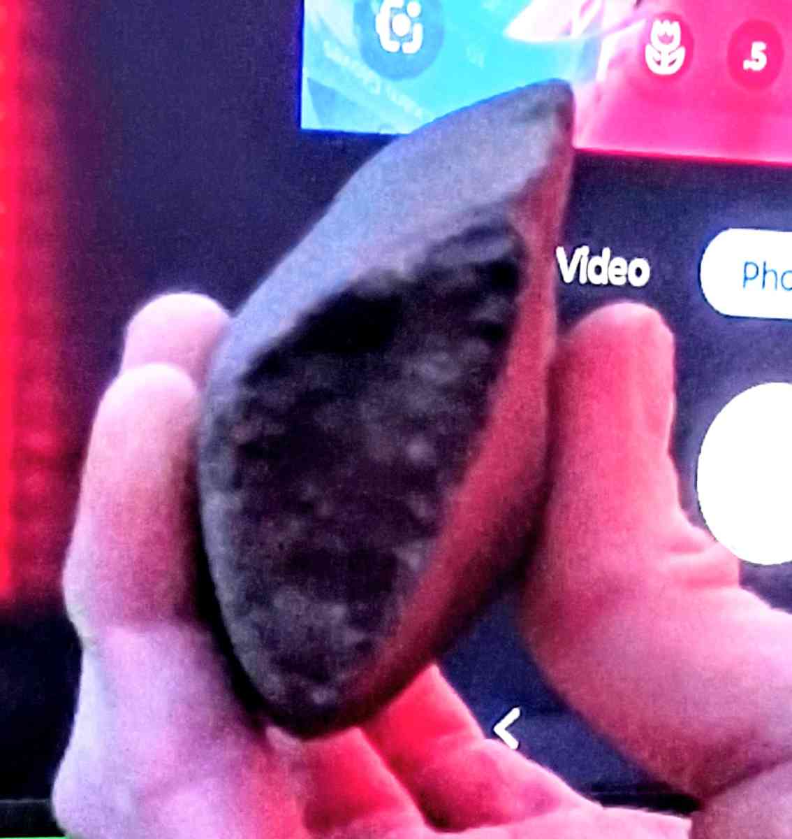 native American hammer stone tool artifact
