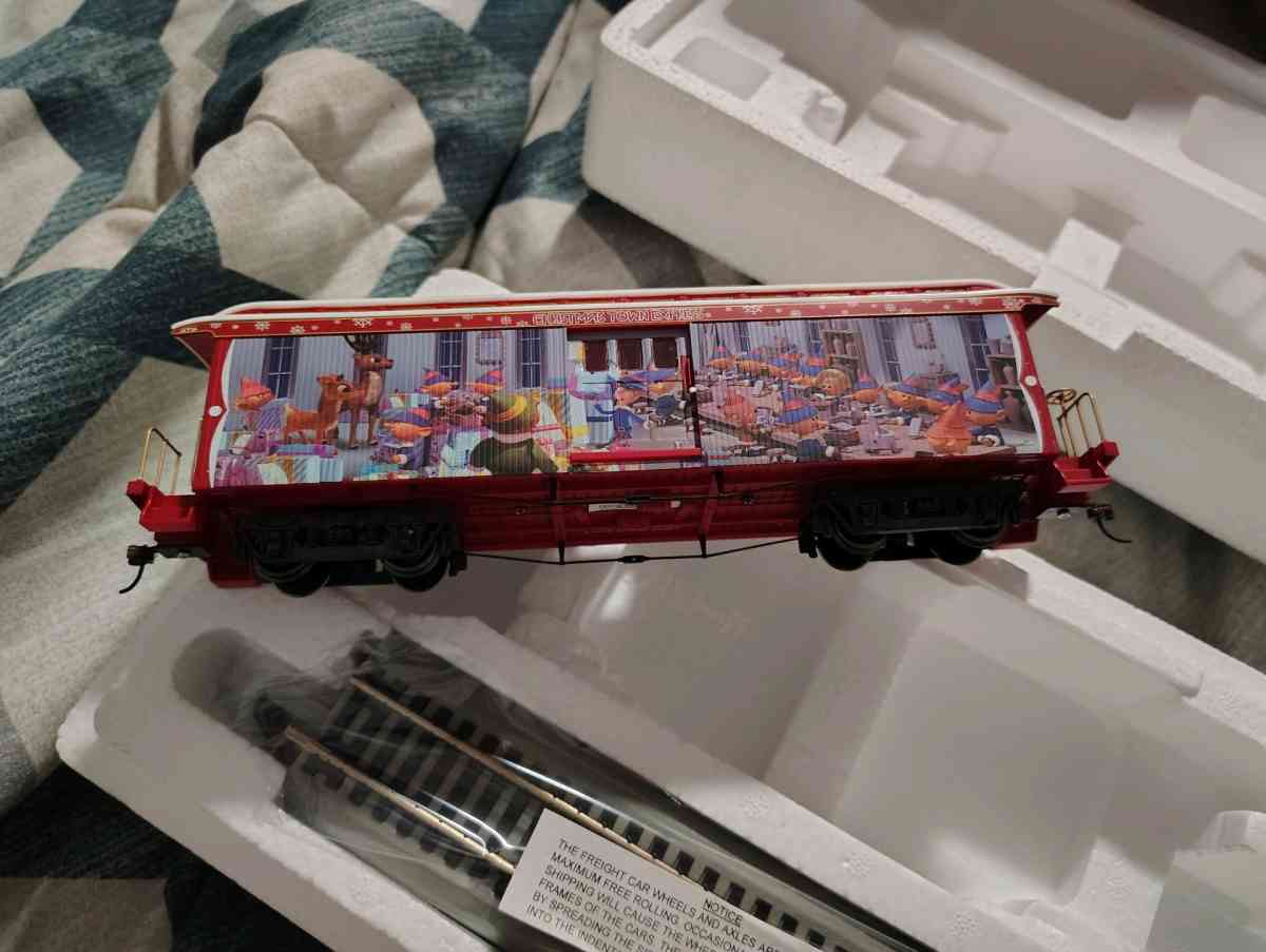 Hawthorne Village Rudolph Train set