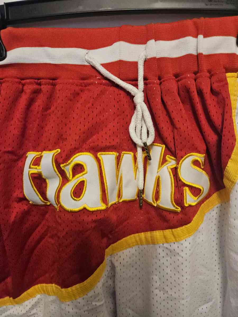 Atlanta Hawks Just Don 198687 NBA Shorts