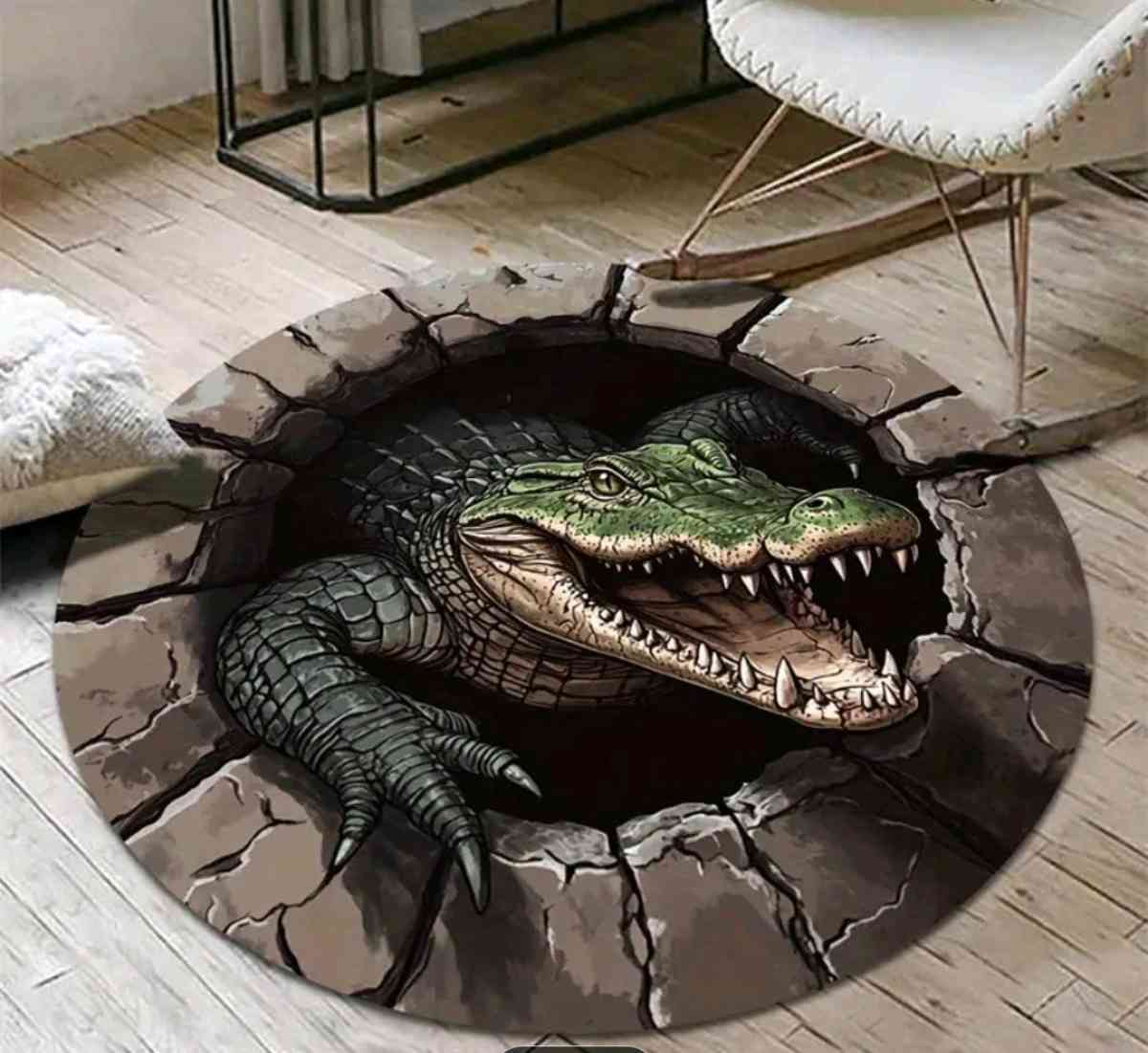 Alligator Area Rug