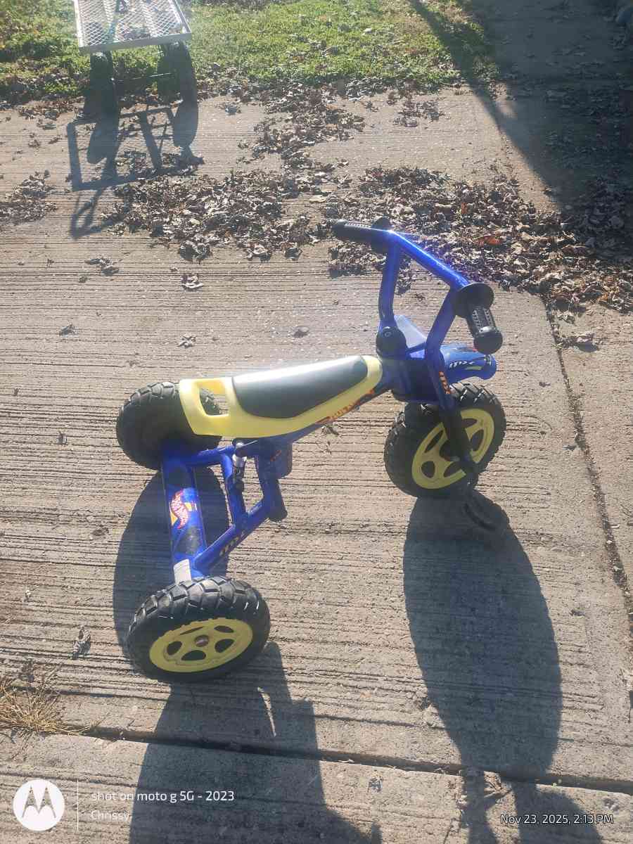 Hot wheels tricycle