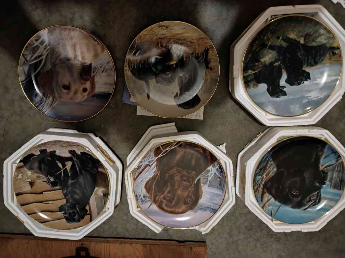 Franklin Mint and Bradford Exchange plates