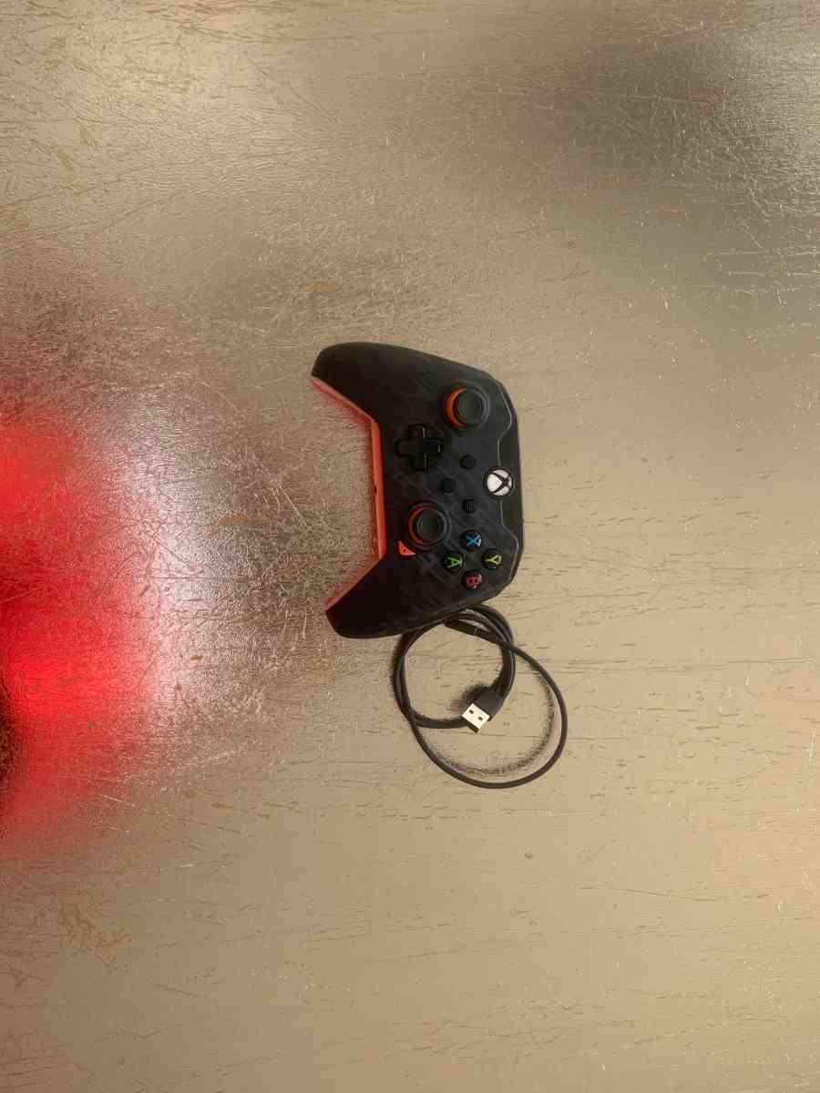 wired Xbox controller with wire