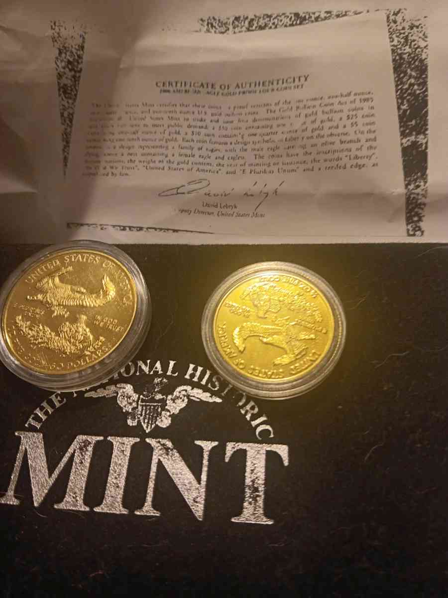gold eagles 3 1 quarter oz 2 1 oz