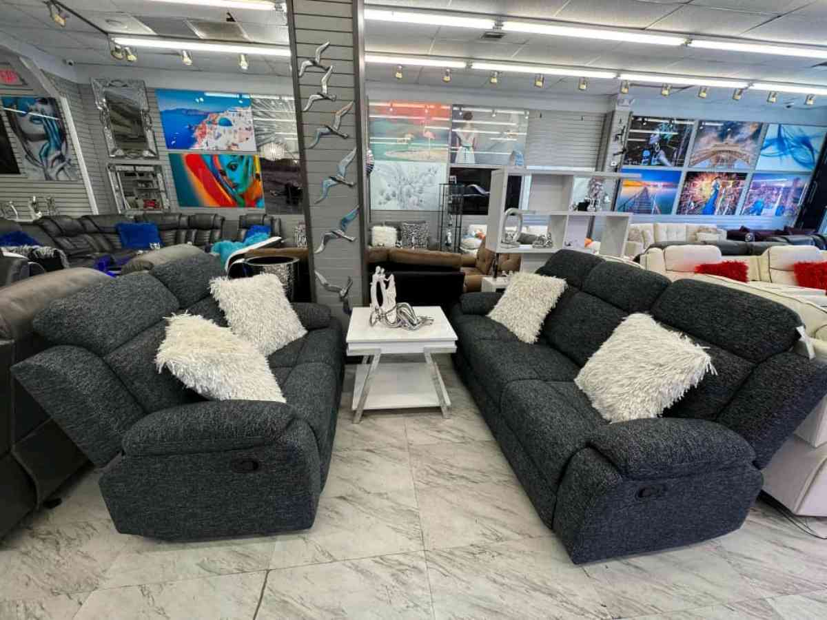 set de cuarto Queen con luz led