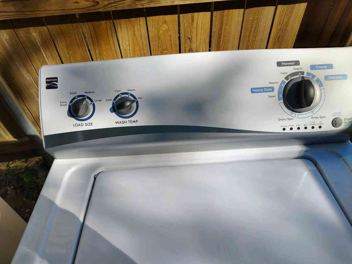 washer and dryer