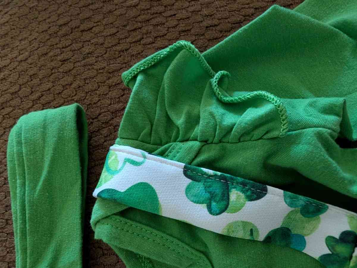 Baby St Patricks Day dress