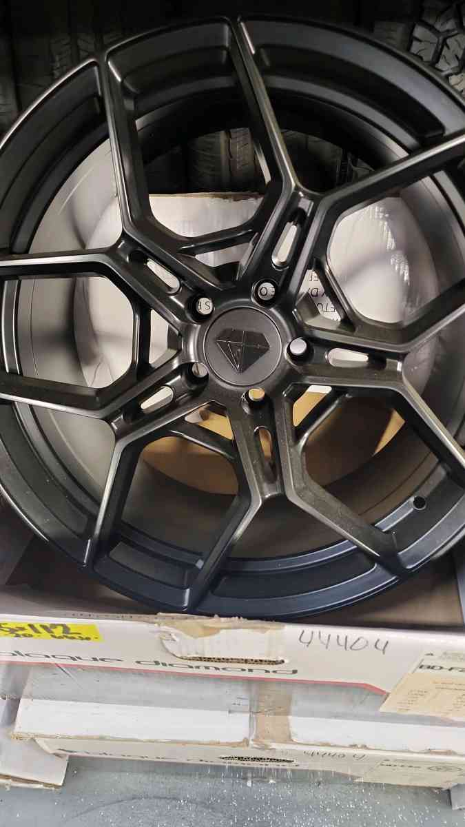 New Rims and tires auto repair alignment all at inout tires