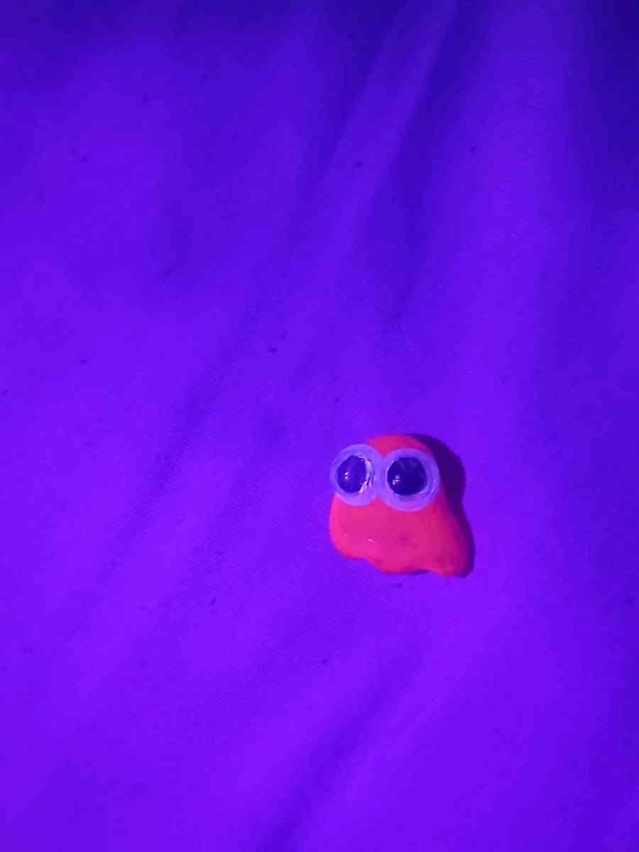 Handmade glow in the dark ghost