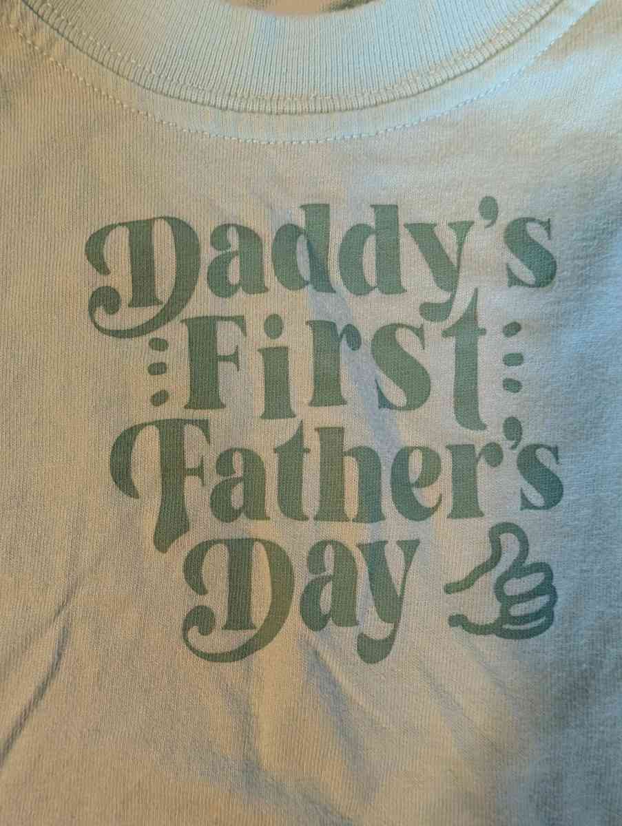 Fathers Day onesie