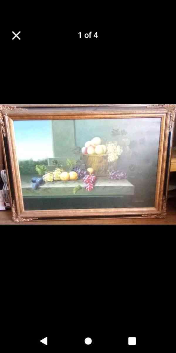 oil painting signed by c Freeman himself