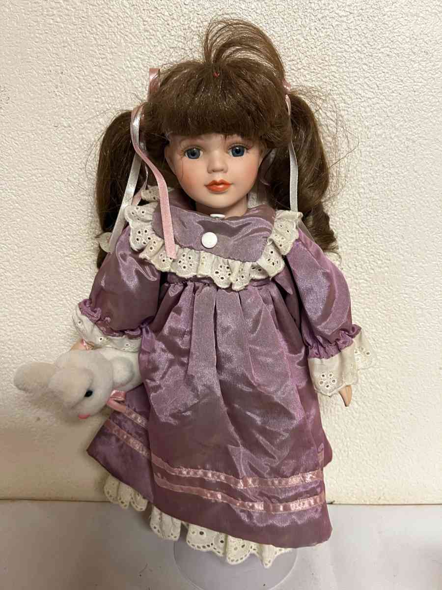 vintage porcelain doll