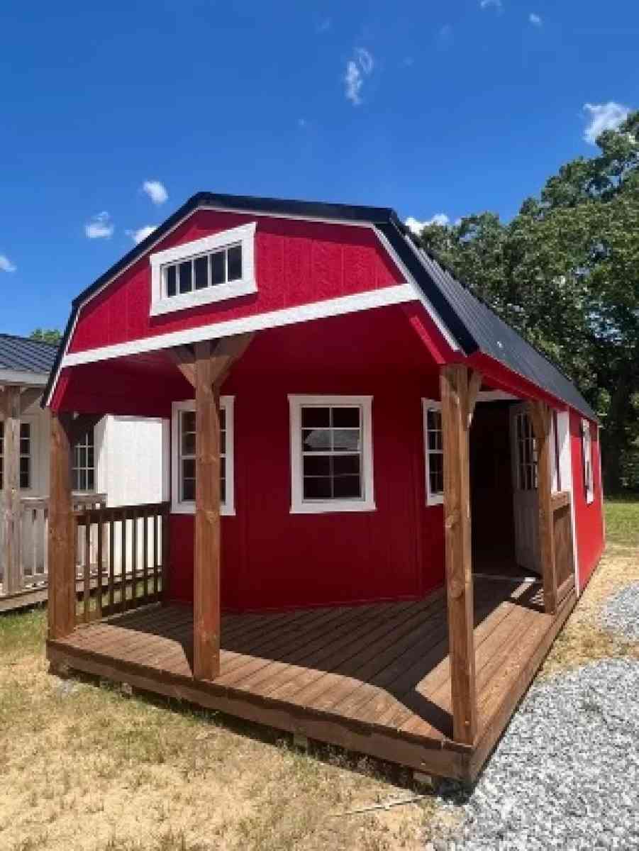 Deluxe Lofted Barn Cabin 12x24