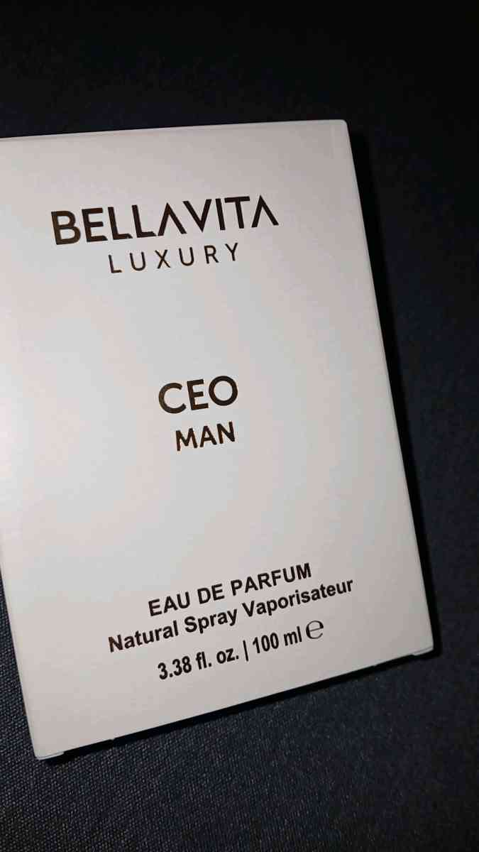 Bellavita Laxury Ceo Man Cologne Smells good 100ml