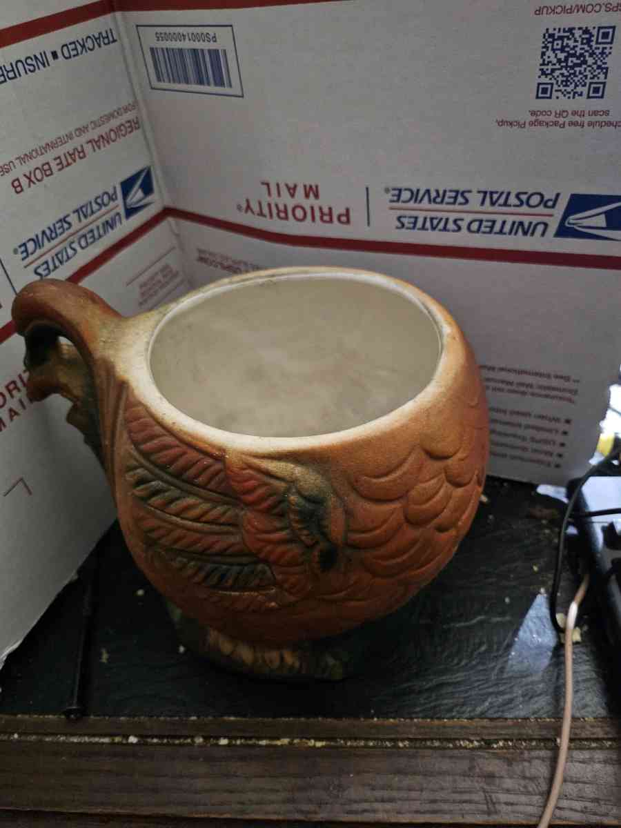 Old rooster cookie jar