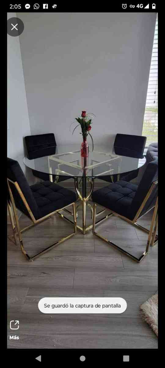 set de juego de comedor