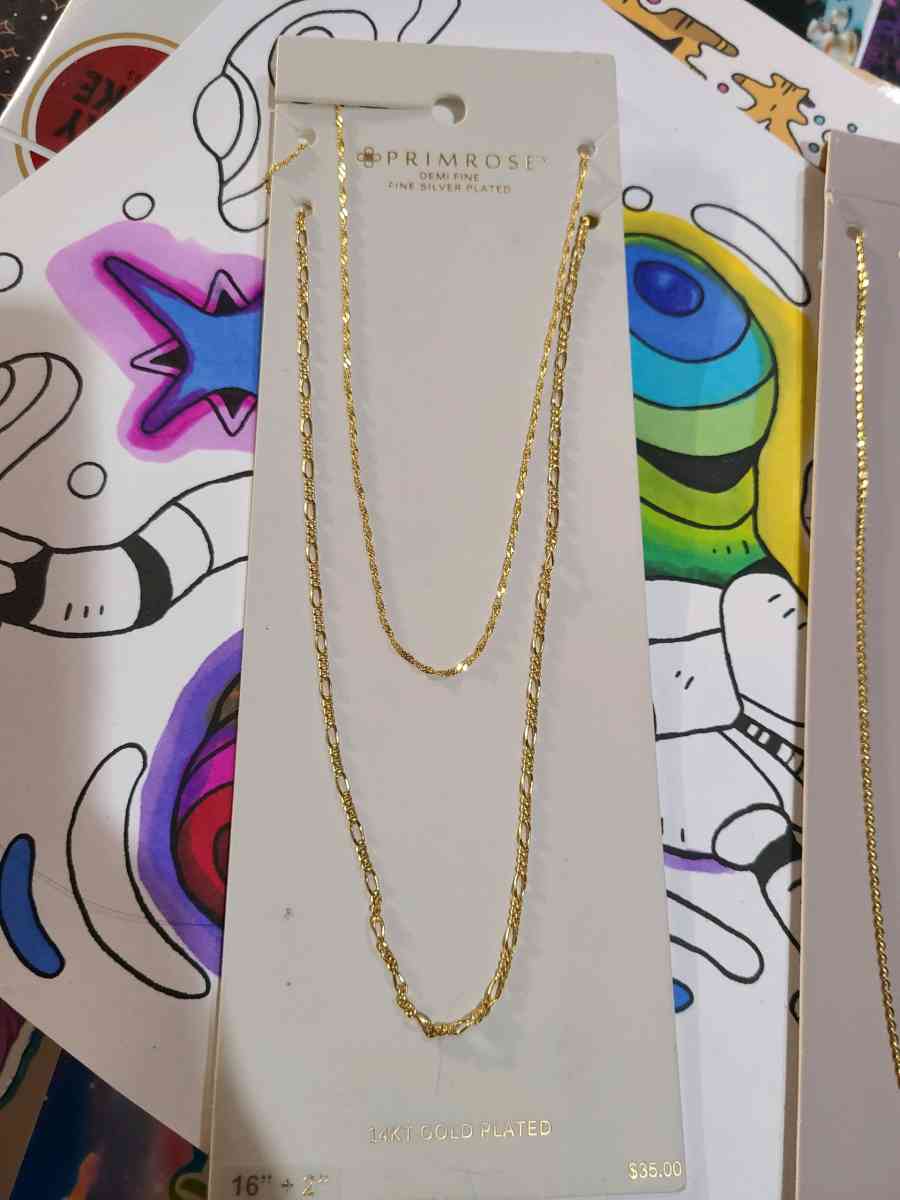 14k 18k Gold Plated Chains