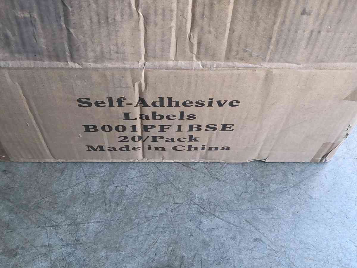 7 BOXES OF SELF ADHESIVE LABELS BOO1PF1B