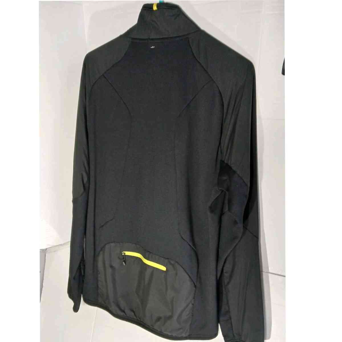 sports polo ralph lauren zip up jacket large black excelleni