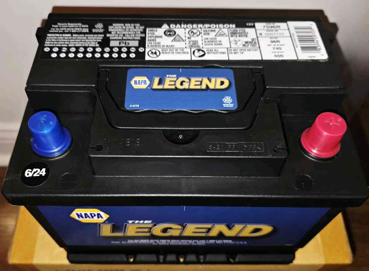 NAPA Car Battery BCI No 96R 600A