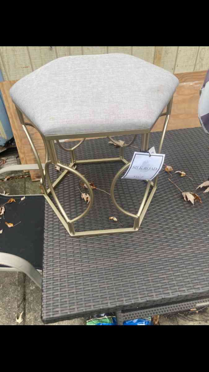 HomeGoods Hexagonal Stool