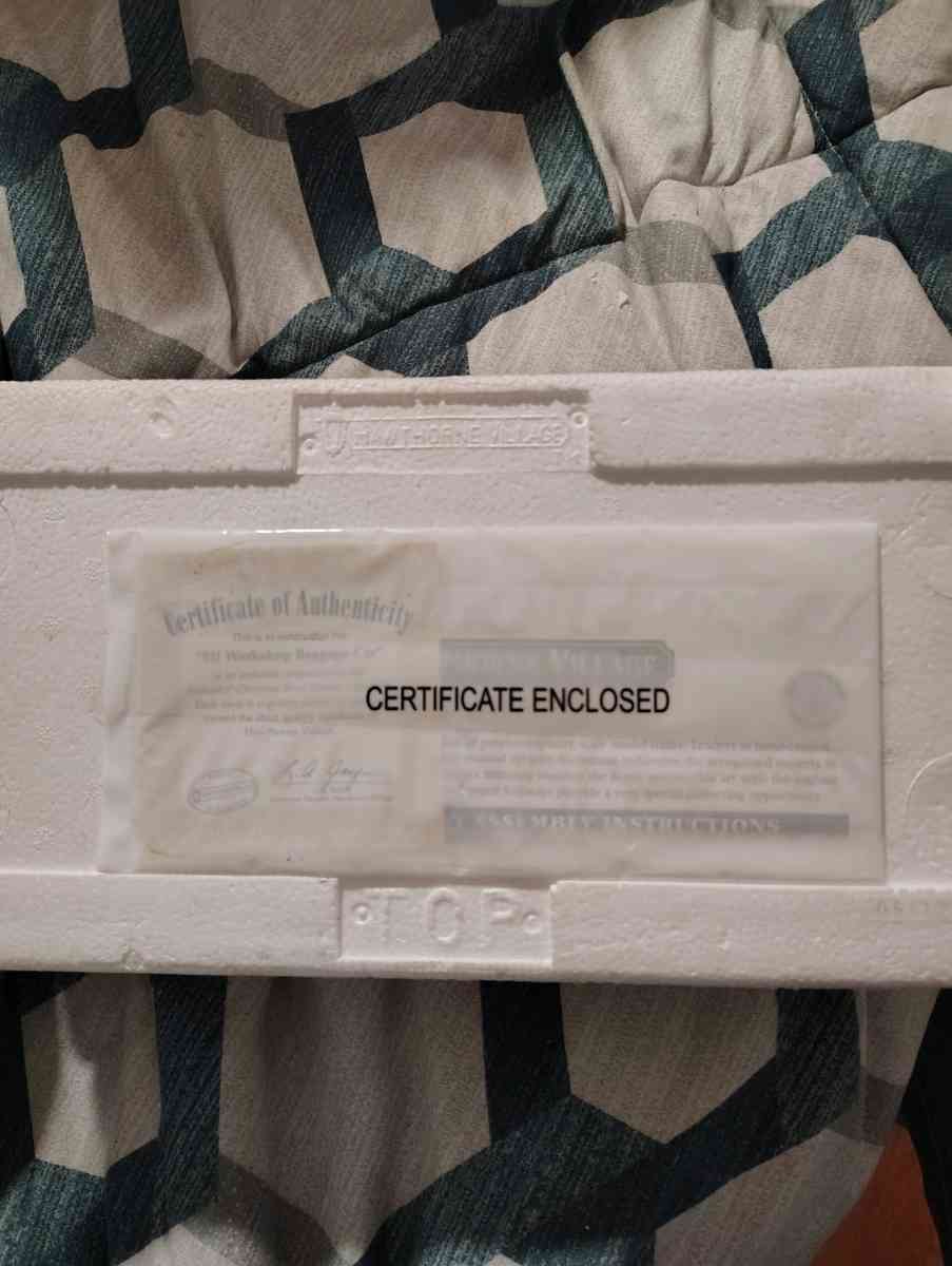 Hawthorne Village Rudolph Train set