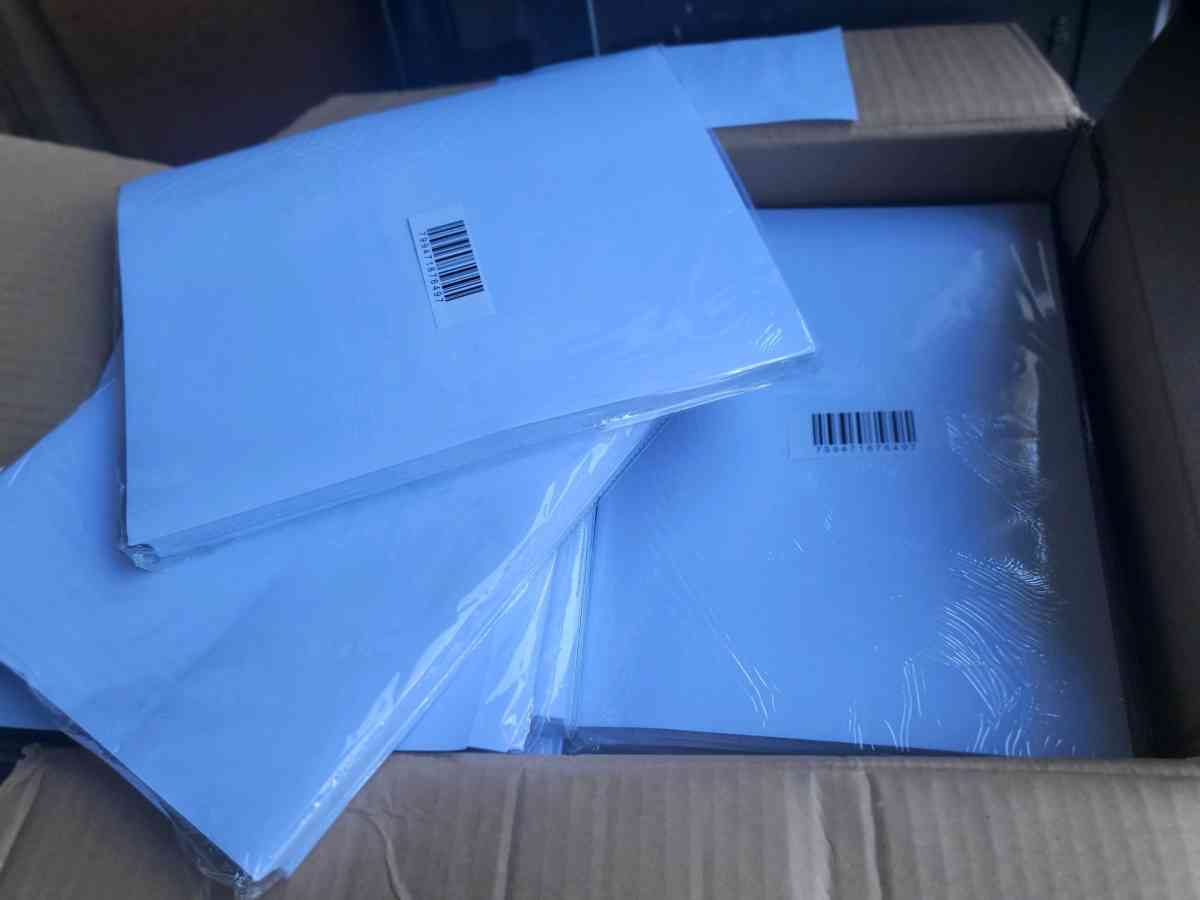 7 BOXES OF SELF ADHESIVE LABELS BOO1PF1B