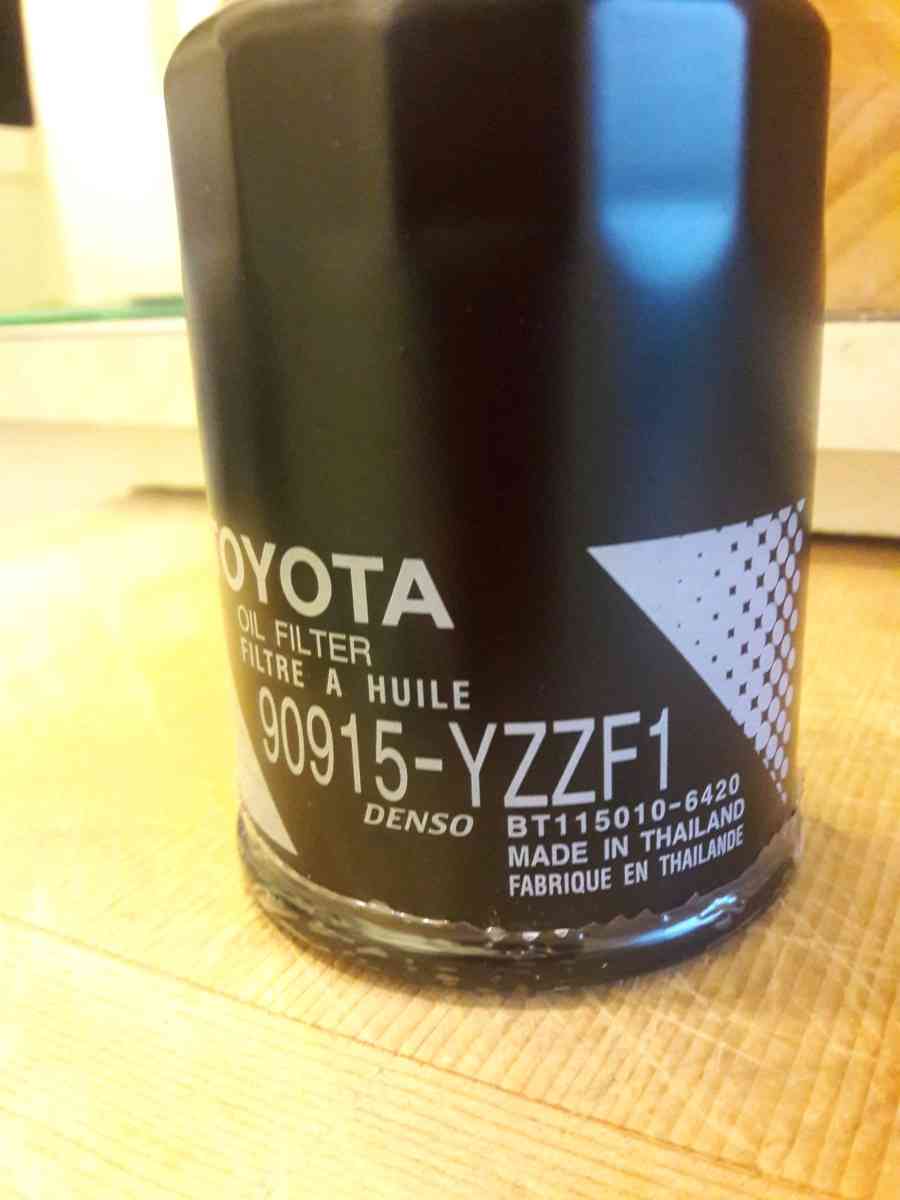 TOYOTA Oil Filter New Sealed In Plastic