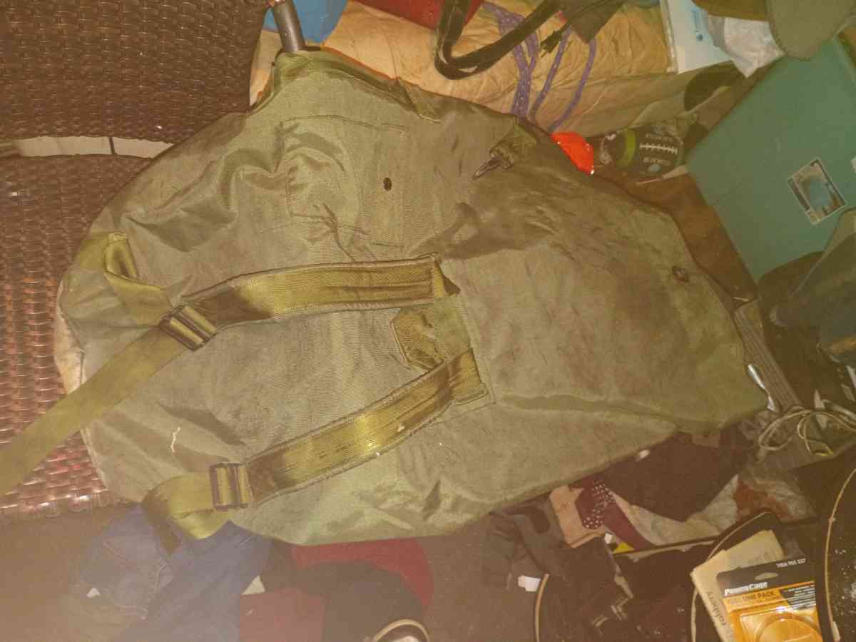 new united states air force mittens and duffel bag backpack