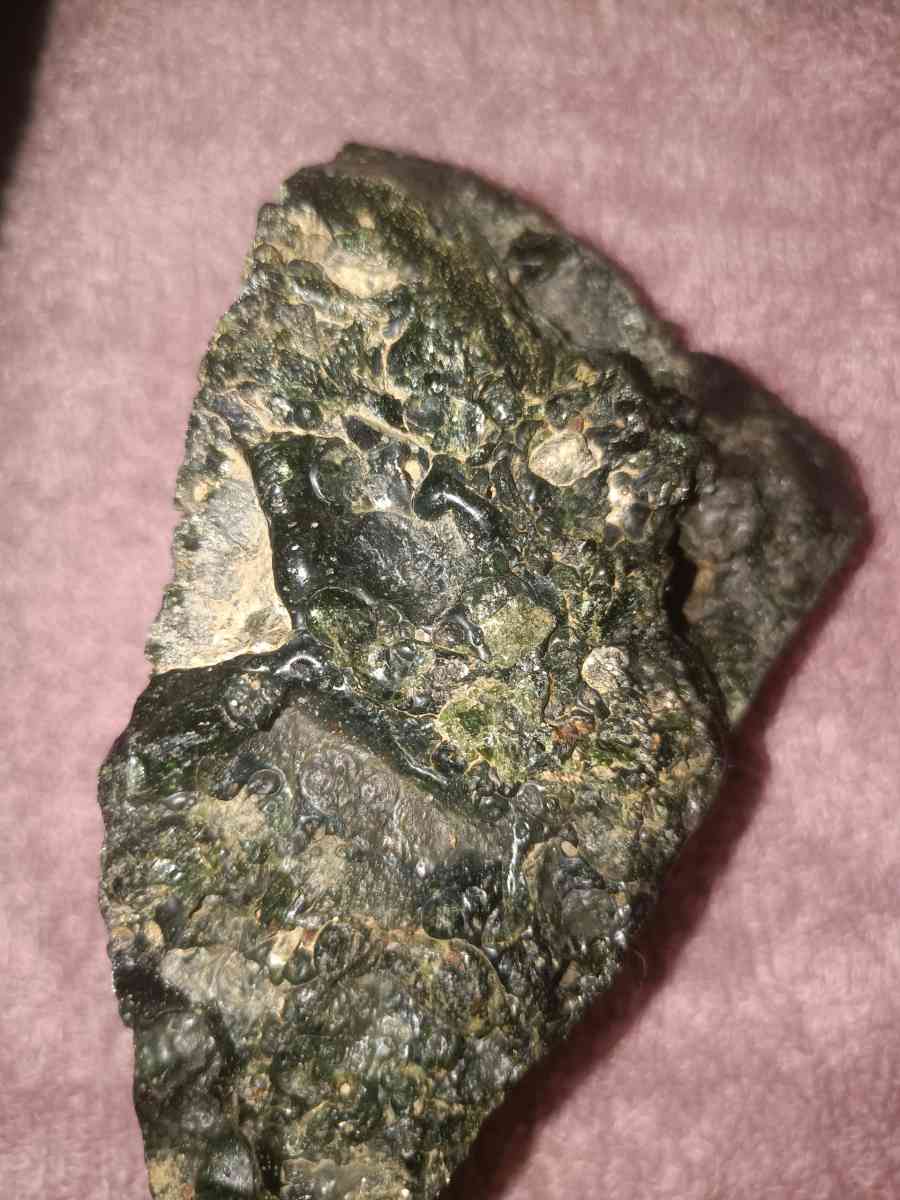 green glass slag