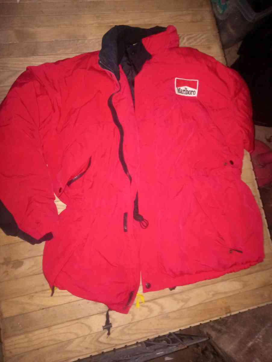 Vintage Marlboro Country Down Coat Jacket Mens  Size XL
