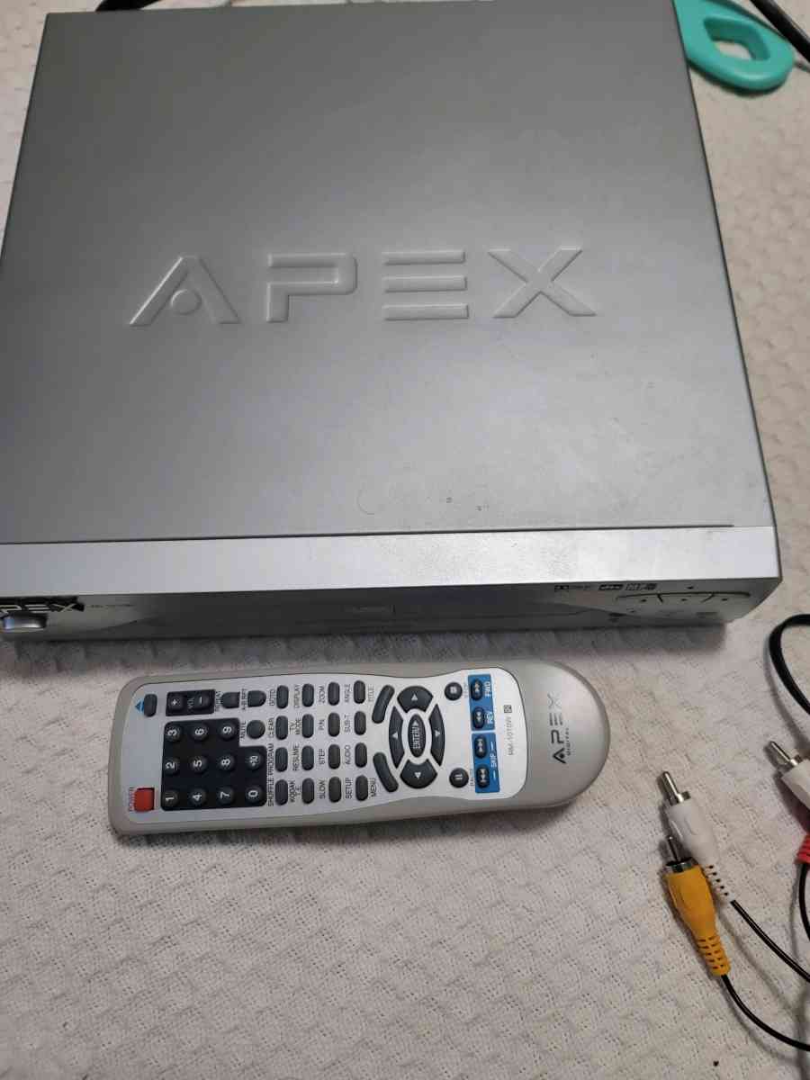 Apex DVD player with remote