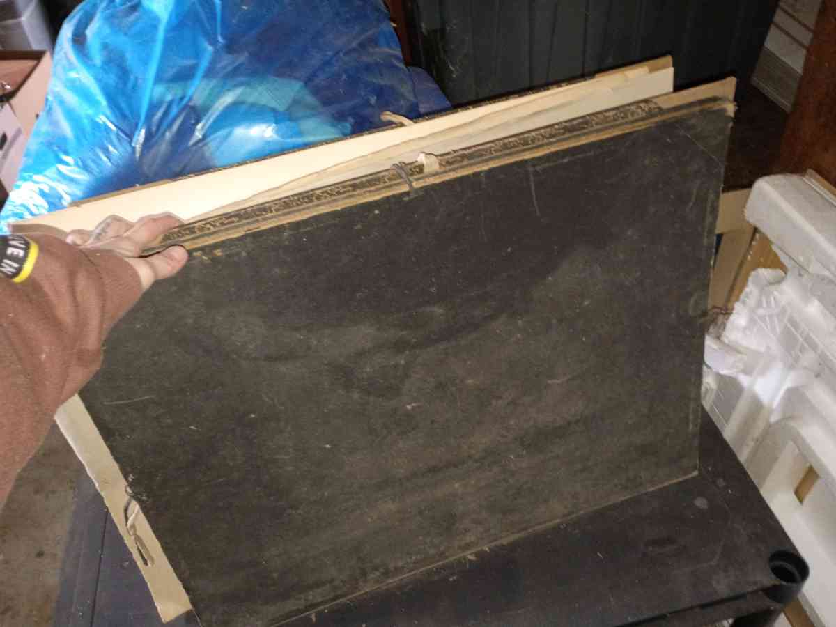 Antique TeaBagBox A Big Antique Sketchbook Not Sure 3rd Item