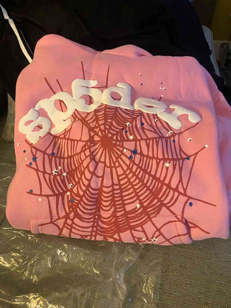pink Sp5der hoodie