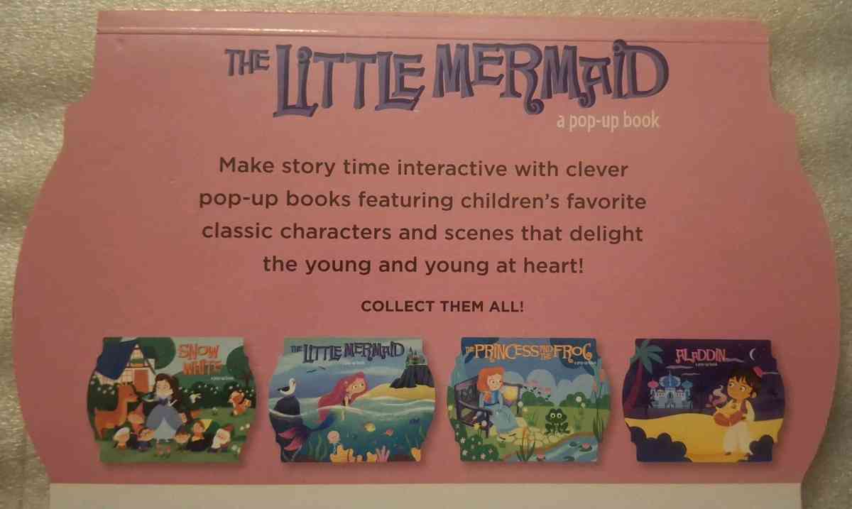 The Little Mermaid a pop up book
