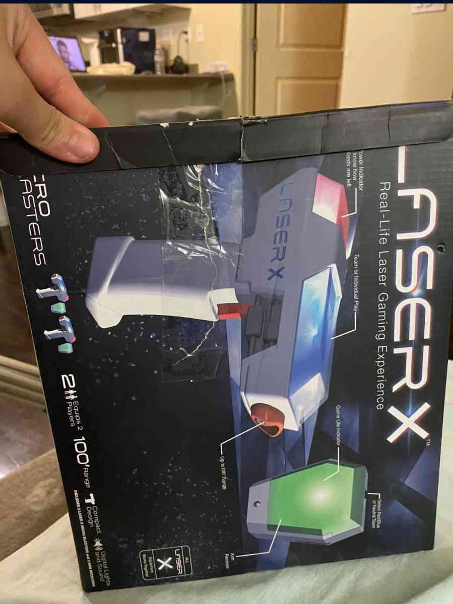 Laser X RealLife Laser Tag Set  2 Player Blasters  100ft Ran