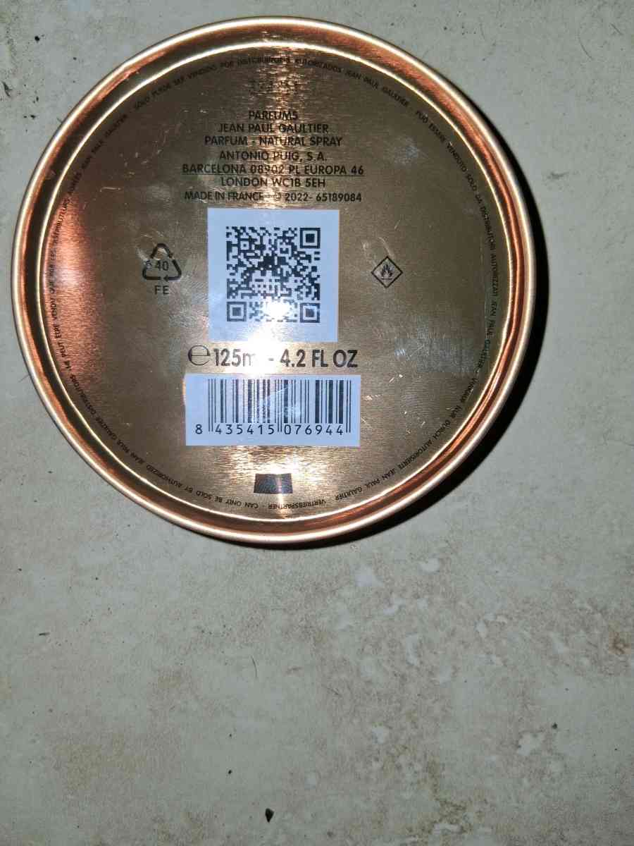 jean pual gualtier black 125ml