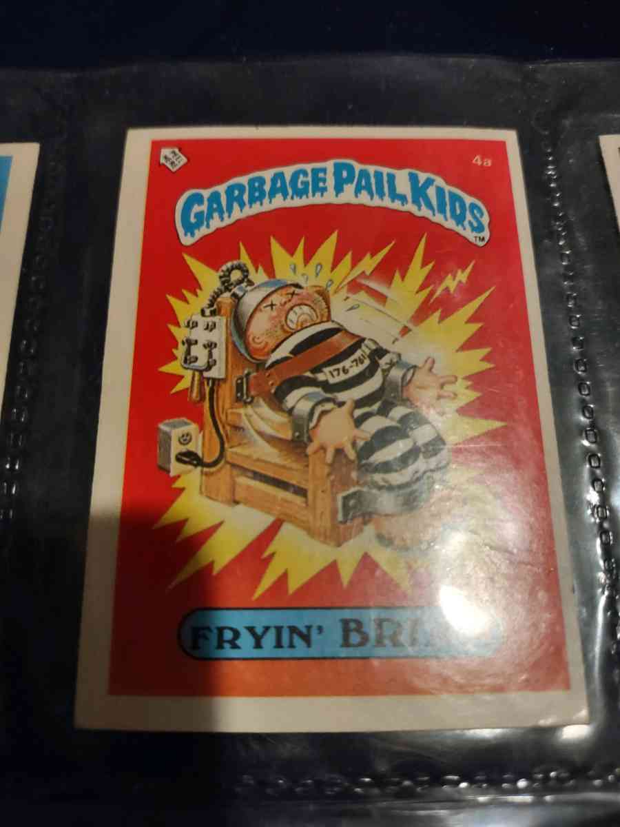 1985 Garbage Pail Kids collector cards