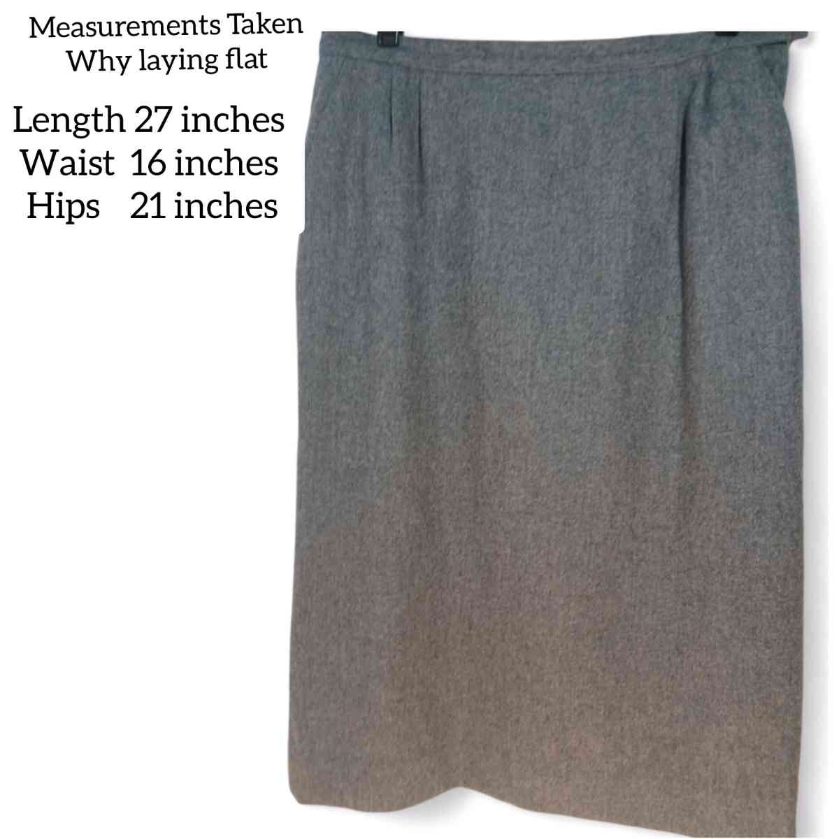 vintage size 16 Pendleton grey skirt suit 100 virgin wool