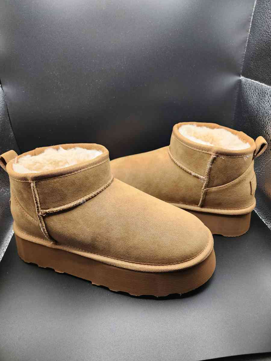 womens boots size 7 camel color
