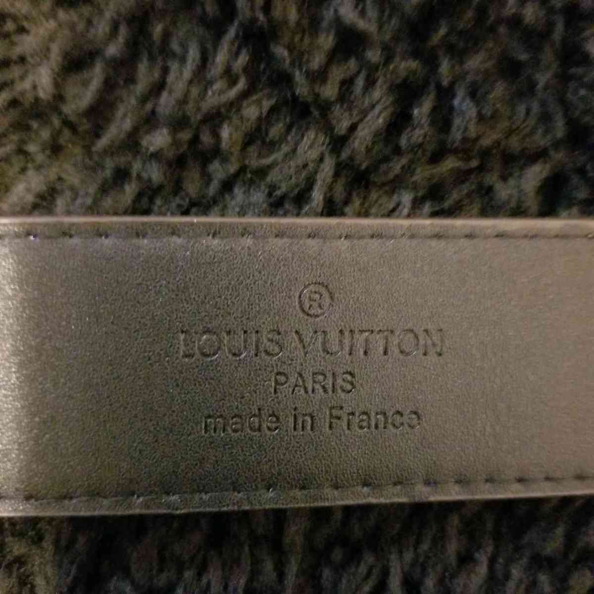 LV Designer Belt Brown