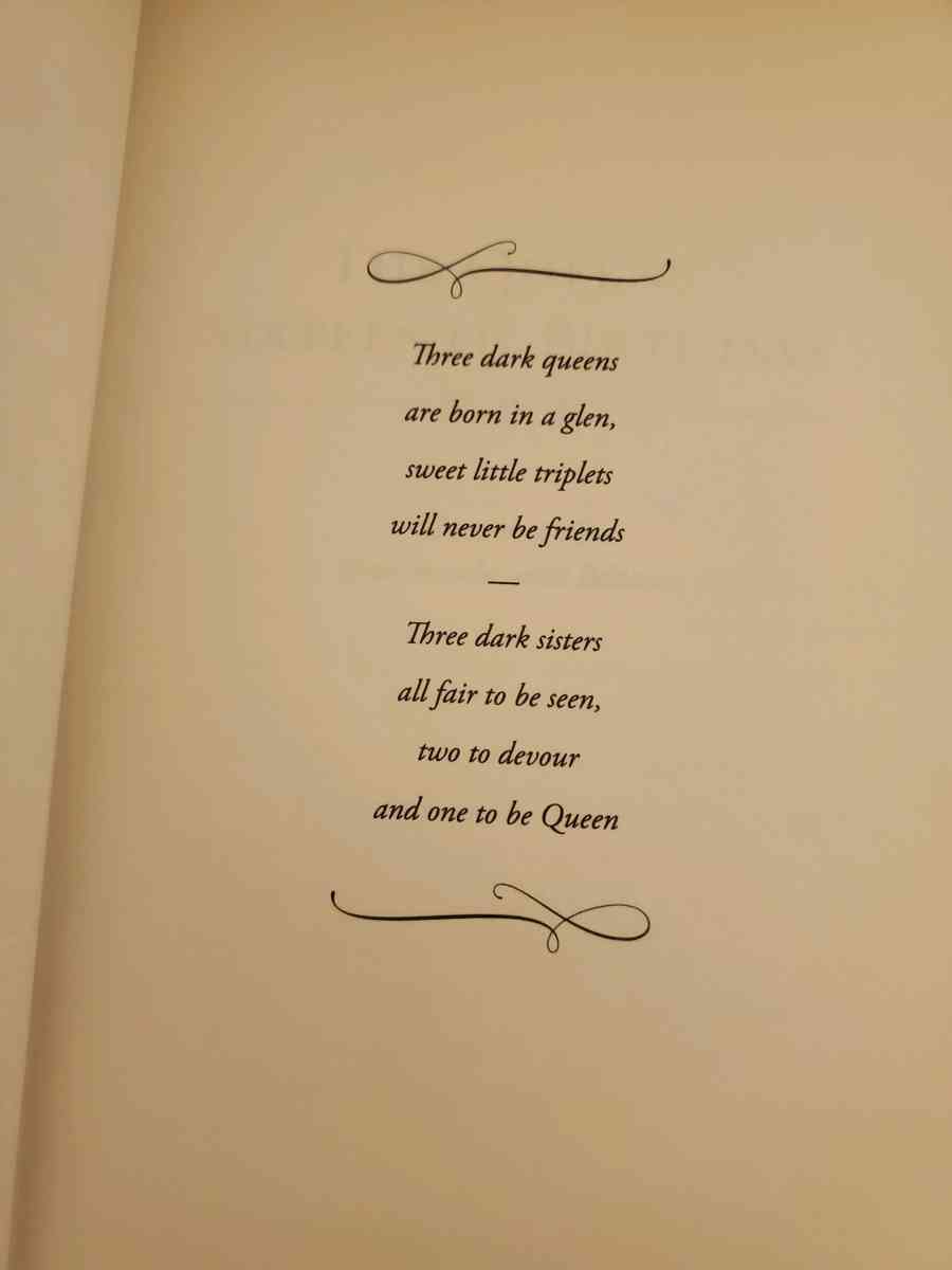 Three Dark Crowns by Kendare Blake Like New Hardcover