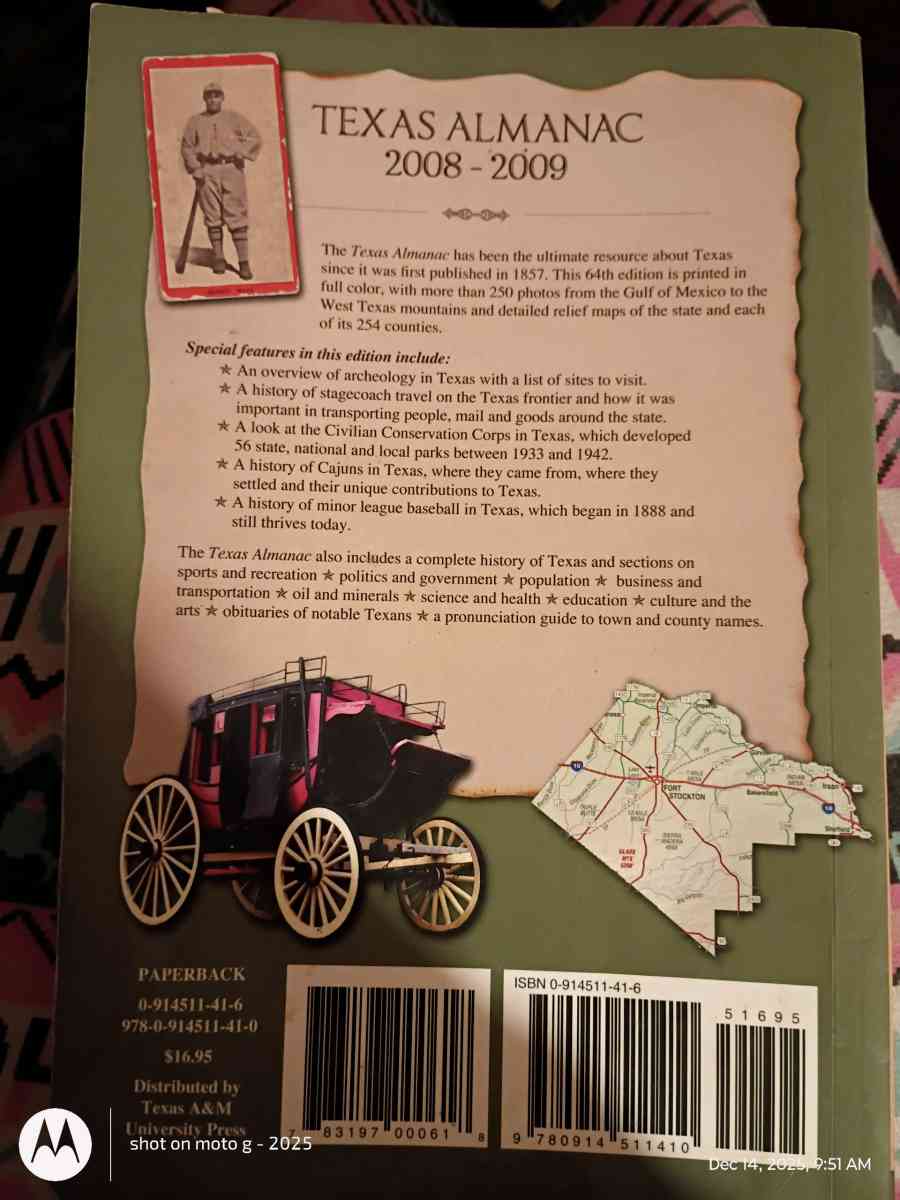 Texas Almanac 2008 2009