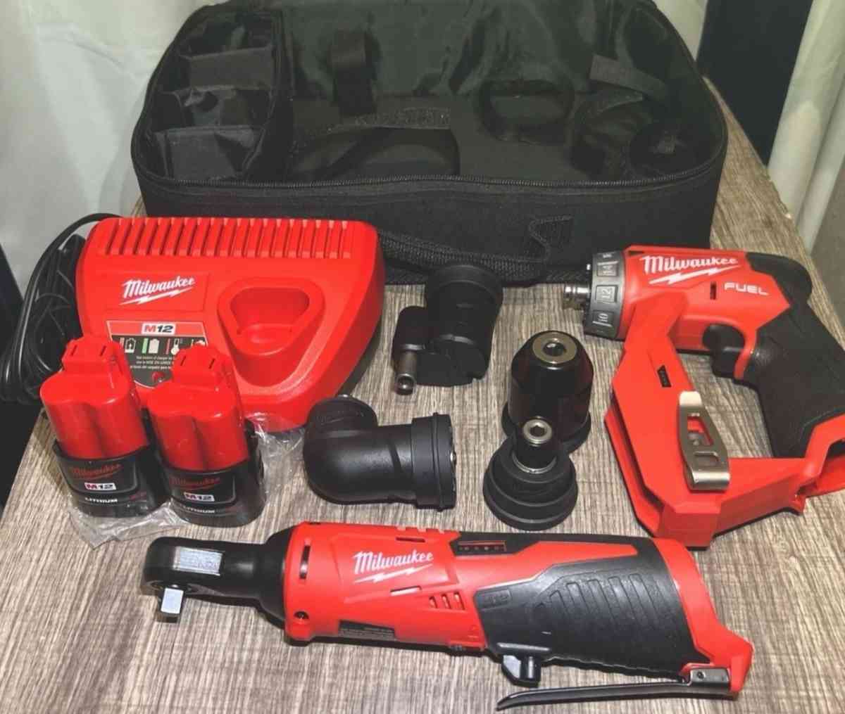 Milwaukee M12 FUEL Brushless 4in1 Installation Driver Kit