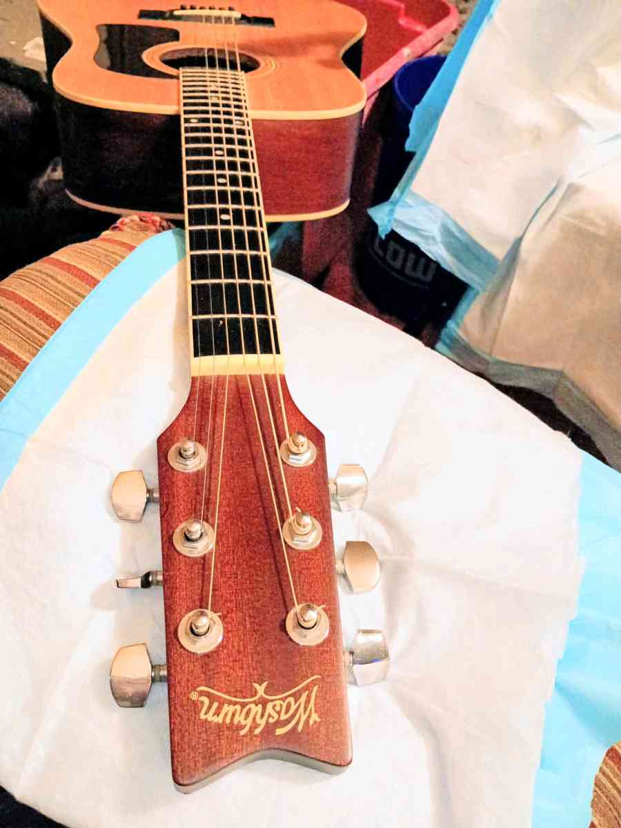 classic Washburn D series guitar