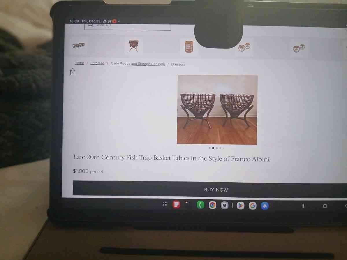 fish basket 1967 by Franco allbinia