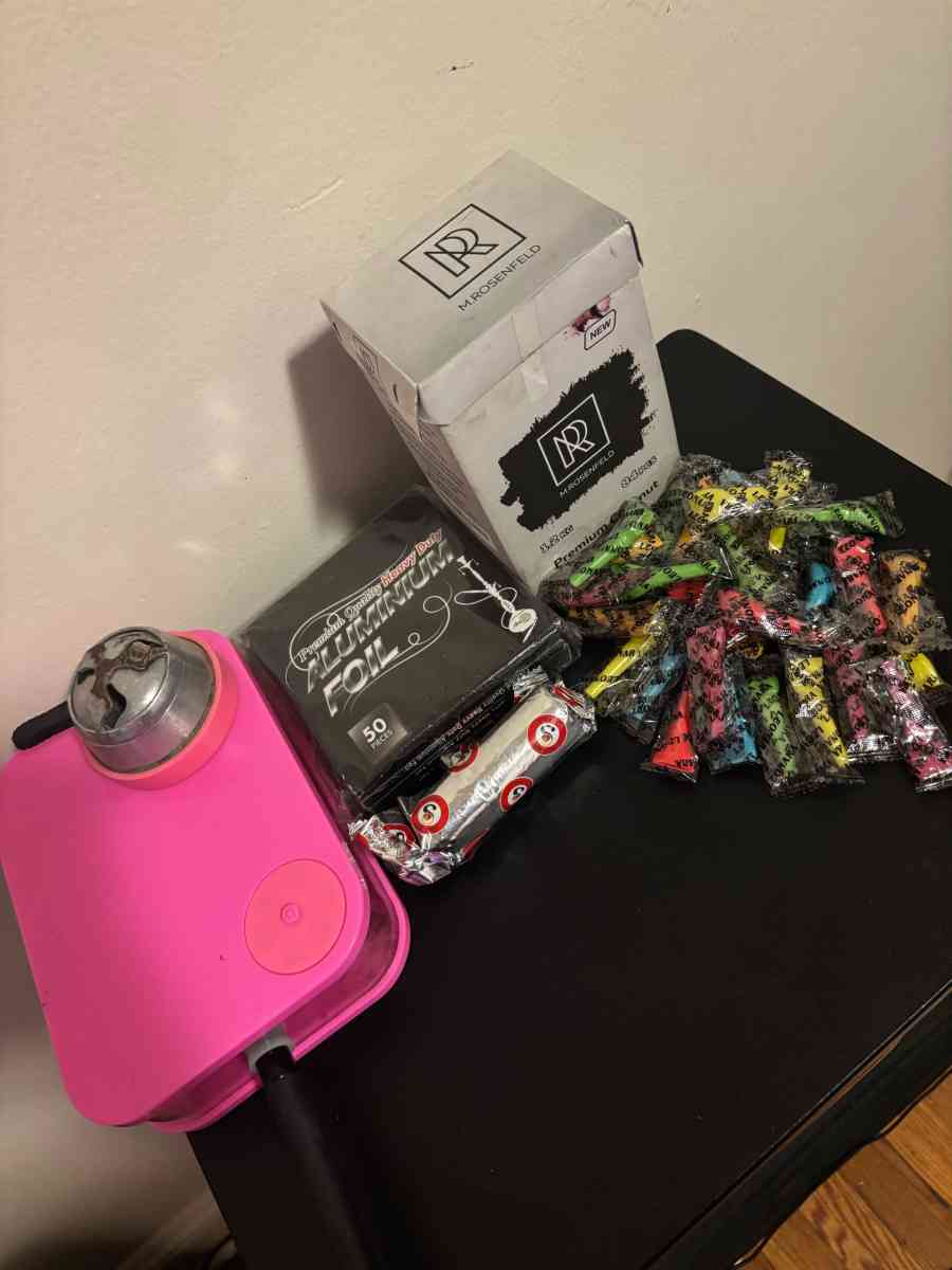 pink hookah set