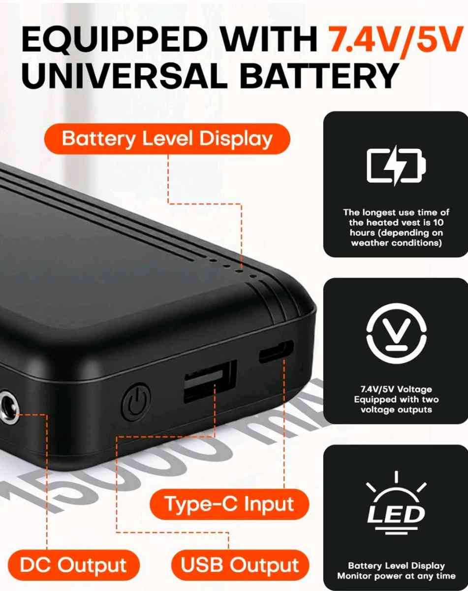 chaleco trmico de hombre