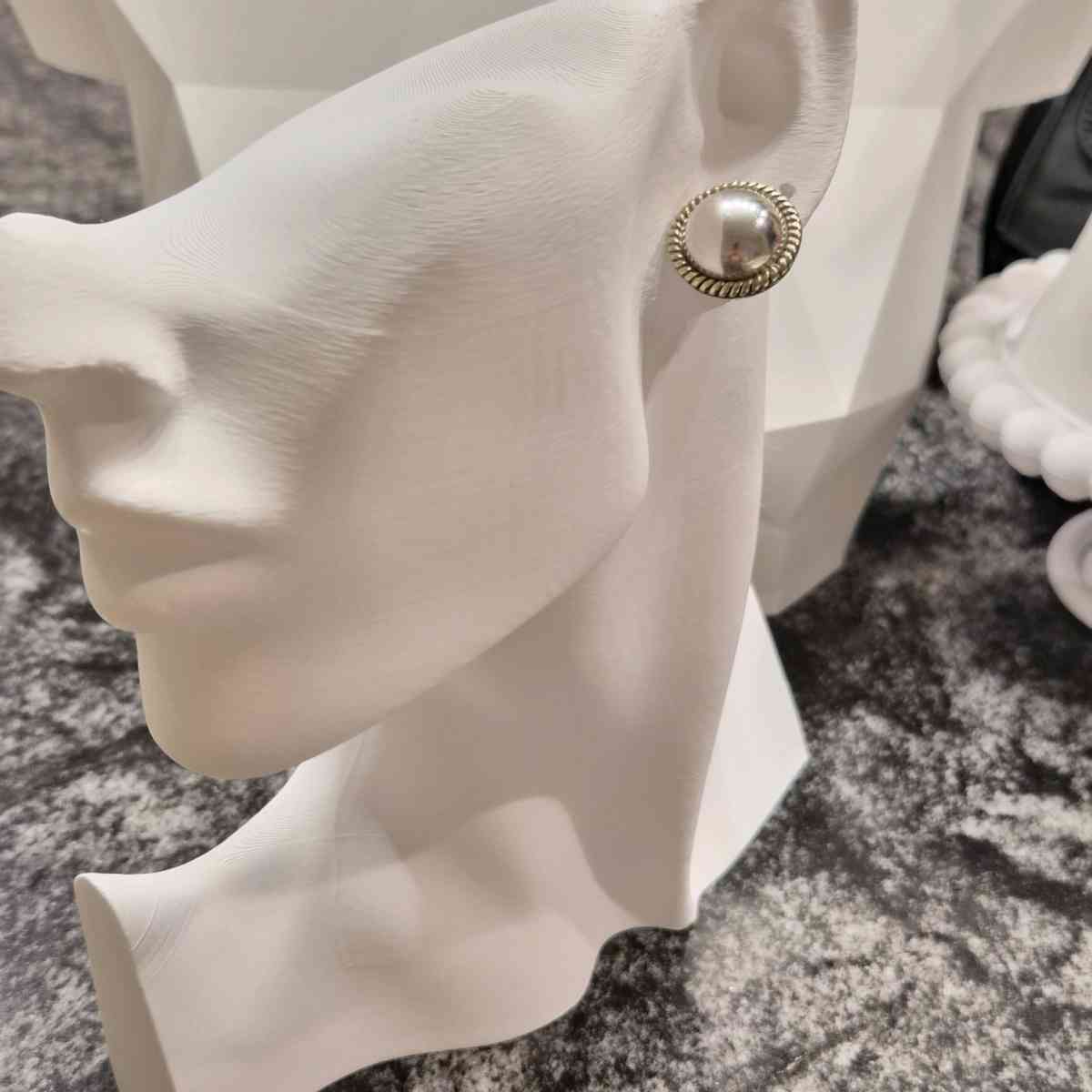 sterling silver 925 Thailand drop Ball Earrings