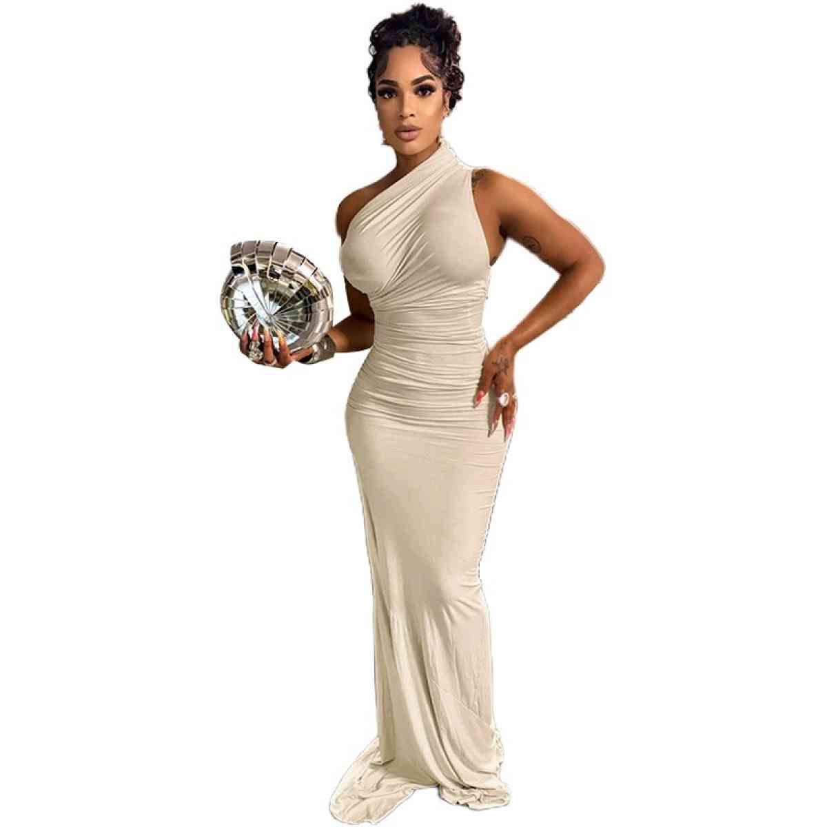 high waist woman Sexy Solid Dress size Small Medium Large